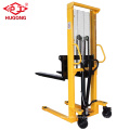 1 ton hand pallet stacker/hand operated forklifts with foot pedal